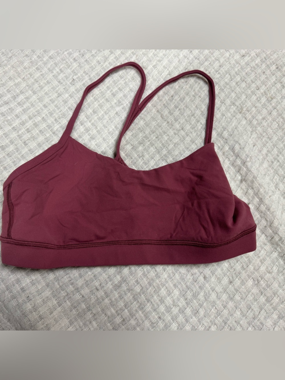 lululemon athletica Women's Plum Sports Bra - Picture 2 of 2
